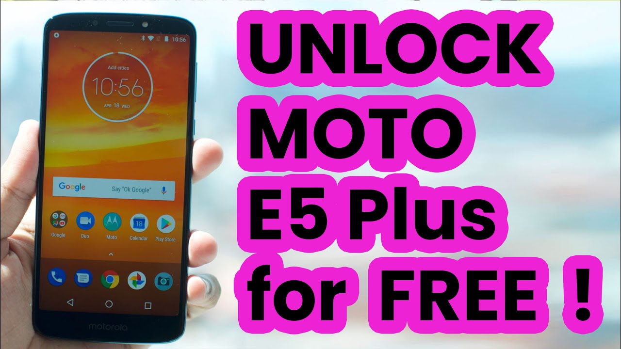 Motorola E5 Play Sprint Unlock Code Free